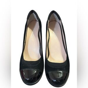 Taryn Rose Heels Black Patent Leather Size 8